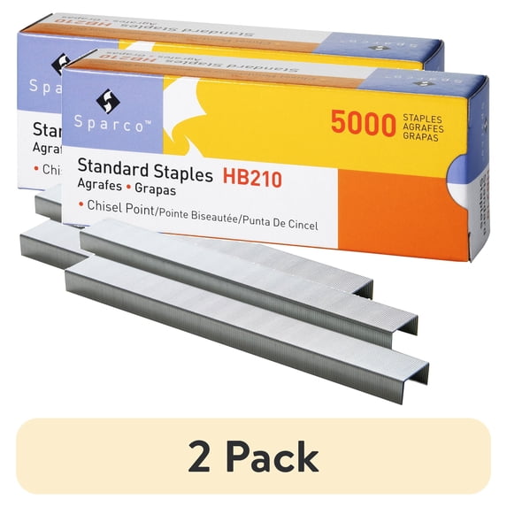 (2 pack) Chisel Point Standard Staples