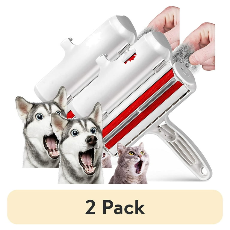 pack) Chom Chom Roller Pet Hair Remover and Reusable Lint Roller