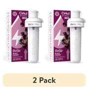 2 pack Cirkul GoSip Black Cherry Flavor Cartridge, Drink Mix, 1-Pack