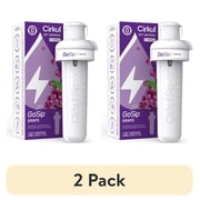 2 pack Cirkul GoSip Grape Flavor Cartridge, Drink Mix, 1-Pack