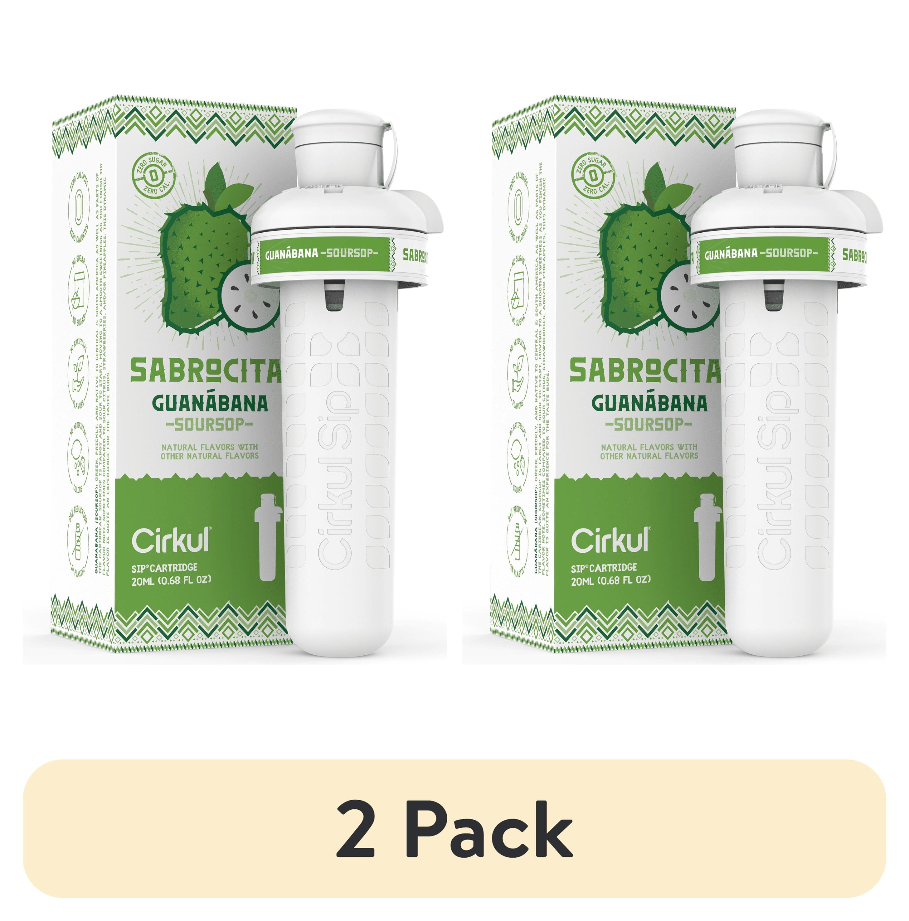 (2 pack) Cirkul Sabrocita Soursop Flavor Cartridge, Drink Mix, 1-Pack