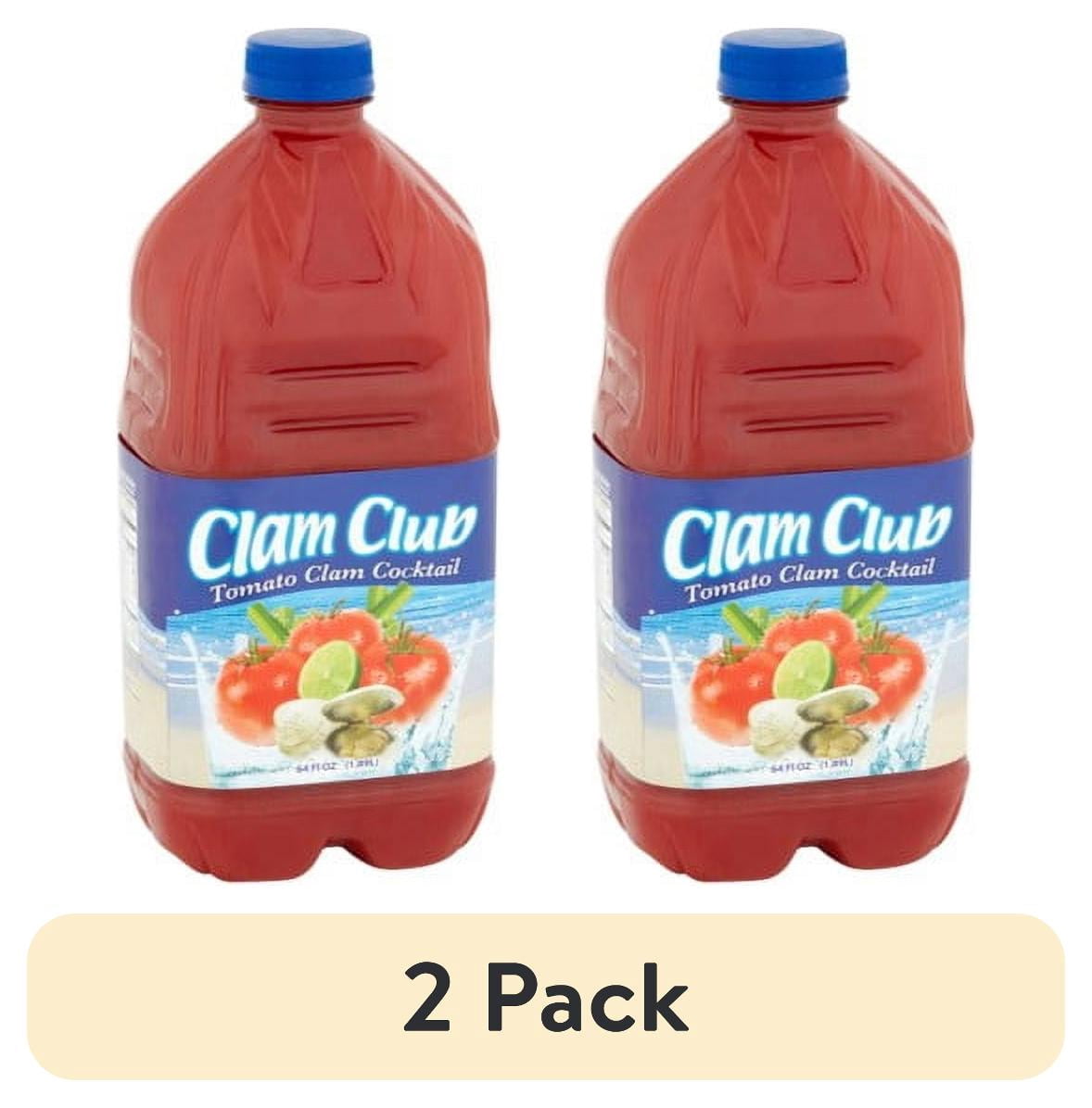 (2 pack) Clam Club Cocktail 64 Fl Oz