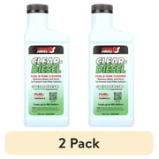 2 pack Clear-Diesel Fuel and Tank Cleaner - Disperses Contaminants and Protects Against Corrosion