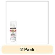 (2 pack) Clear, Rust-Oleum Stops Rust Satin Protective Enamel Spray Paint-285092, 12 oz