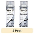 thumbnail image 1 of (2 pack) Clear, Watco Lacquer Semi-Gloss Wood Finish Spray-302657, 11.25 oz, 1 of 7
