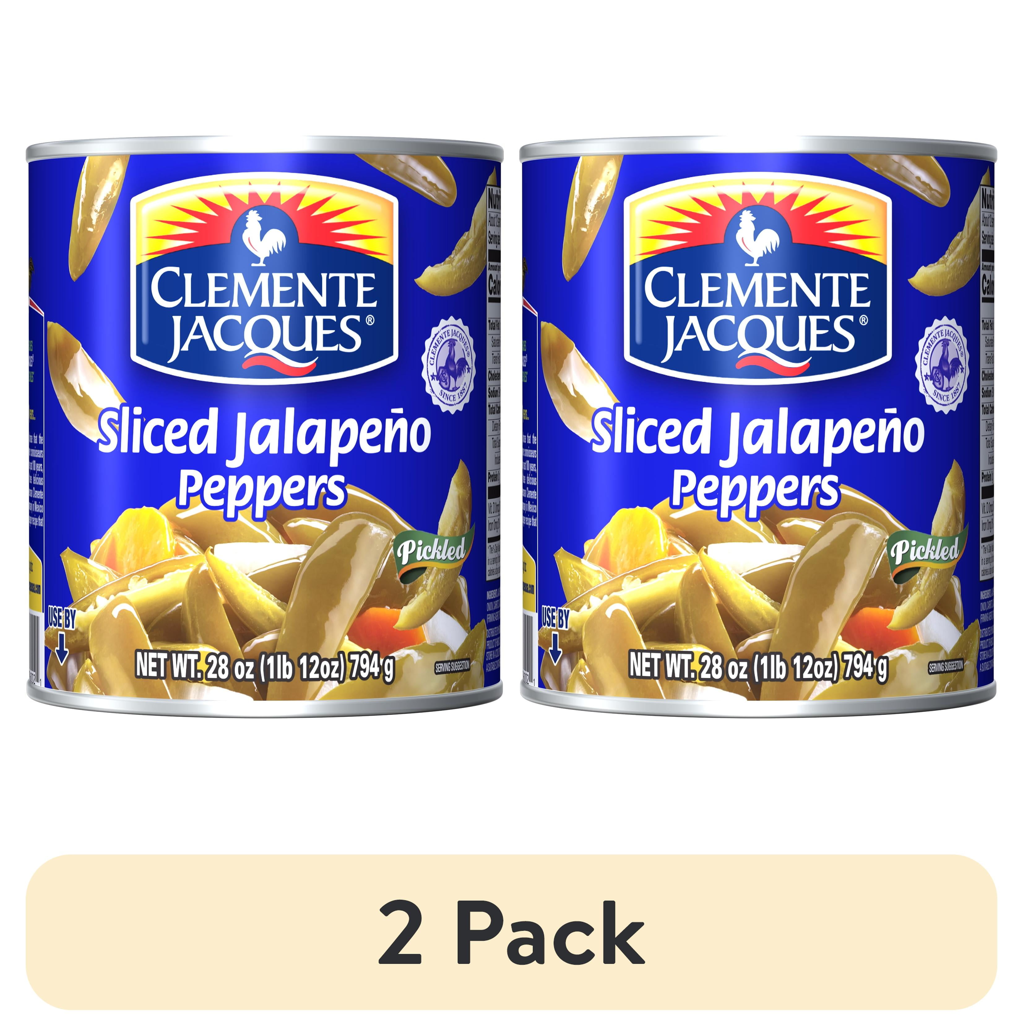 2 pack) Clemente Jacques Sliced Jalapeño Peppers, Pickled