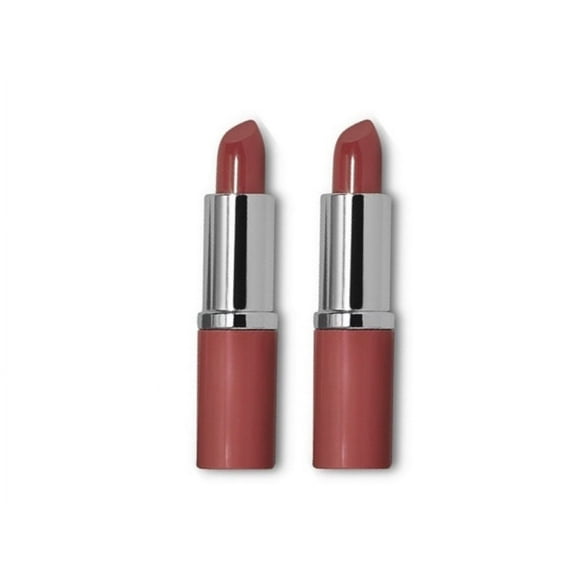 2-pack Clinique Pop Lip Colour + Primer Lipstick 02 Bare Pop, full size x 2