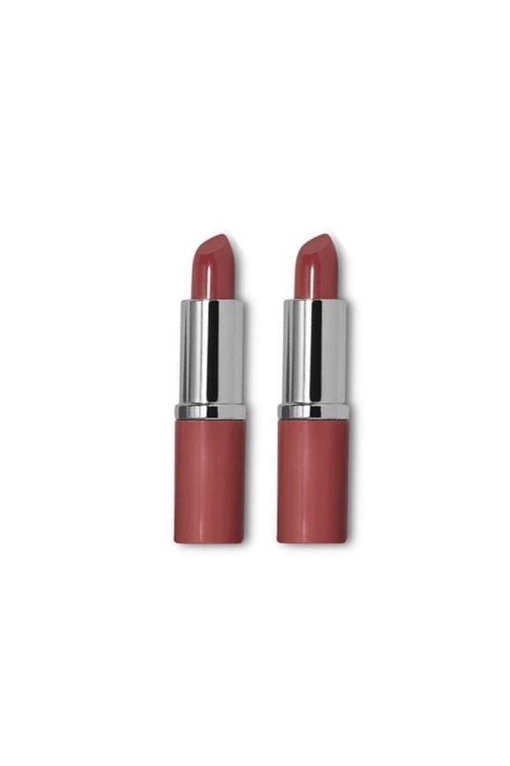 2-pack Clinique Pop Lip Colour + Primer Lipstick 02 Bare Pop, full size x 2