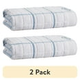 thumbnail image 1 of (2 pack) Clorox Cotton Kitchen Towel 1 Pack, for Cooking, Drying Dishes, Cleaning - (16" x 26") Blue, 1 of 11