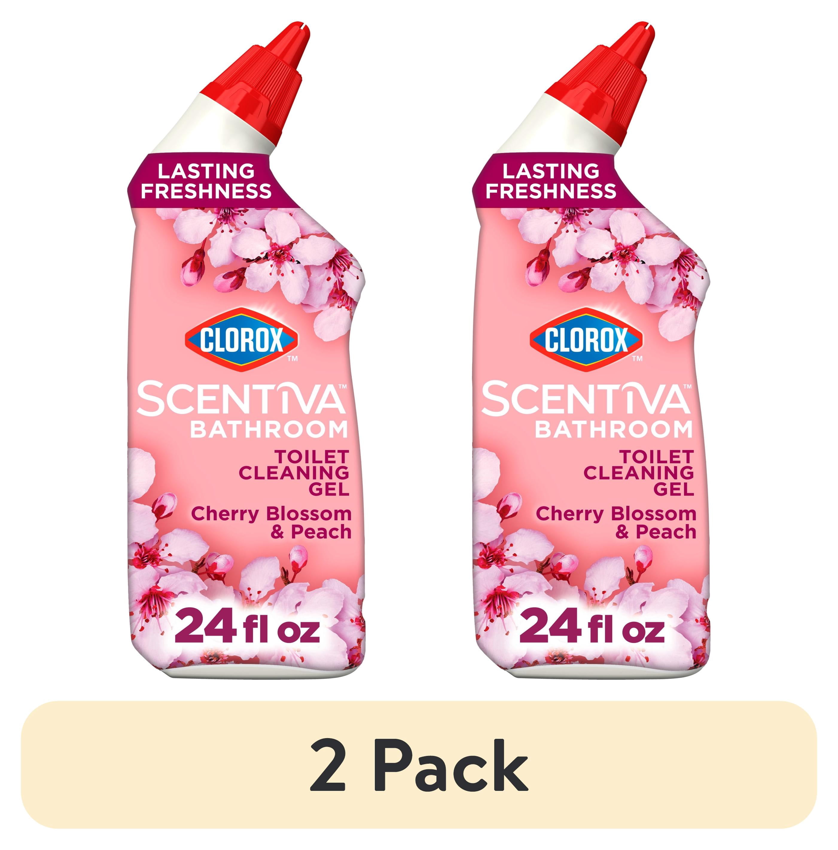 Clorox, Toilet Cleaner, 24 Fluid Ounce, Cherry Blossom and Peach