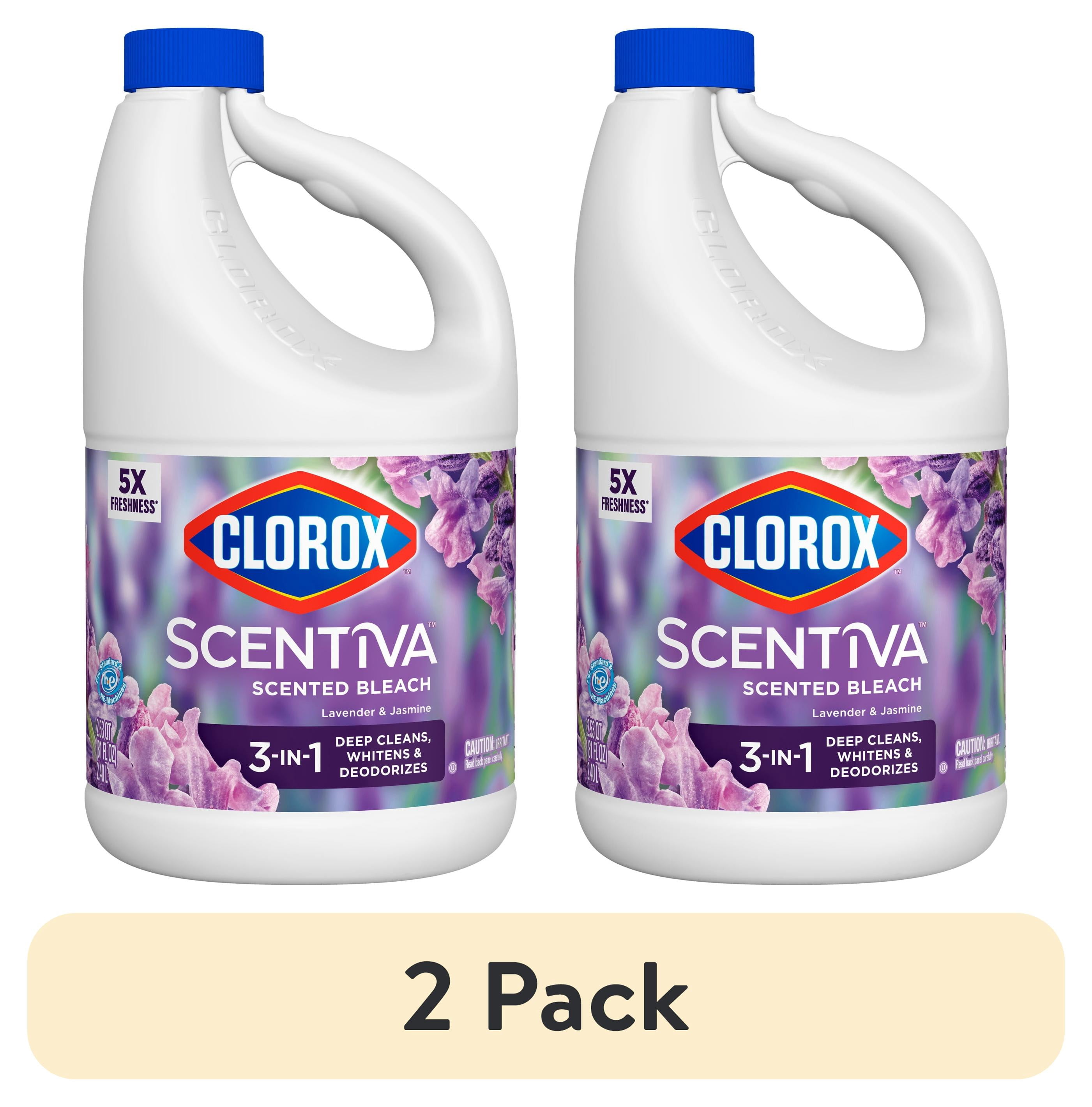 Clorox, Scented Bleach, 81 fl oz, Lavender and Jasmine - Walmart.com