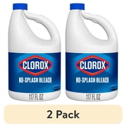 (2 pack) Clorox No Splash Bleach, 117 fl oz