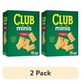 thumbnail image 1 of (2 pack) Club Minis Crackers, Lunch Snack, Original, 11oz Box, 1 of 2