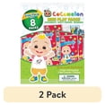 thumbnail image 1 of (2 pack) CoComelon 8 Count Mini Play Pack with Small Coloring Book and Crayons, Paper Party Favors, 1 of 7