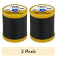 thumbnail image 1 of (2 pack) Coats Black Cotton Polyester Blend Sewing Thread, 60 yd, 1 of 3