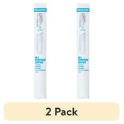 (2 pack) Coats & Clark 14" Polyester All-Purpose White Zipper, 1 Each
