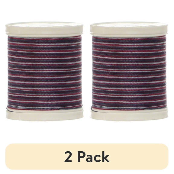 (2 pack) Coats Dual Duty XP General Purpose Thread 125yd-Plum Berries