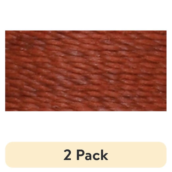 (2 pack) Coats Dual Duty XP General Purpose Thread 250yd-Rustana Red