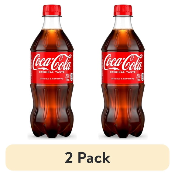 (2 pack) Coca-Cola Classic Coke - 20 oz- Pack of 2