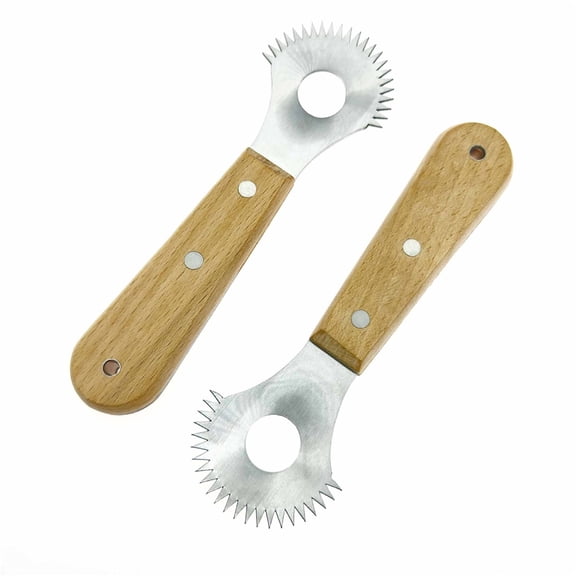 2 pack Coconut Hand Grater Scraper Shredder Blade Meat Slicer Shredded Coconut Meat Removal Knife Fish Skin Scale Scraper Remover Tool
