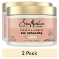 thumbnail image 1 of (2 pack) SheaMoisture Smoothie Curl Enhancing Hair Cream Coconut & Hibiscus, 12 oz, 1 of 15
