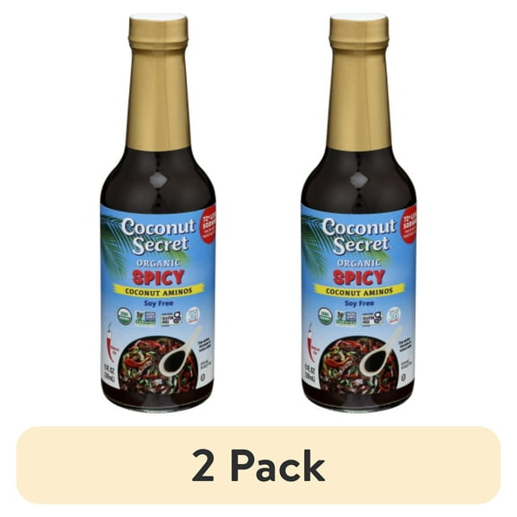 (2 pack) Coconut Secret Spicy Coconut Aminos, 10 oz.