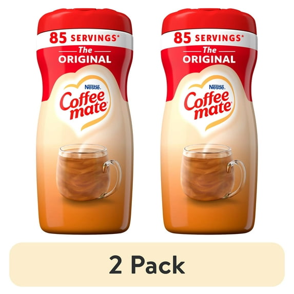 (2 pack) Coffee mate Original Powder Coffee Creamer, 6 oz