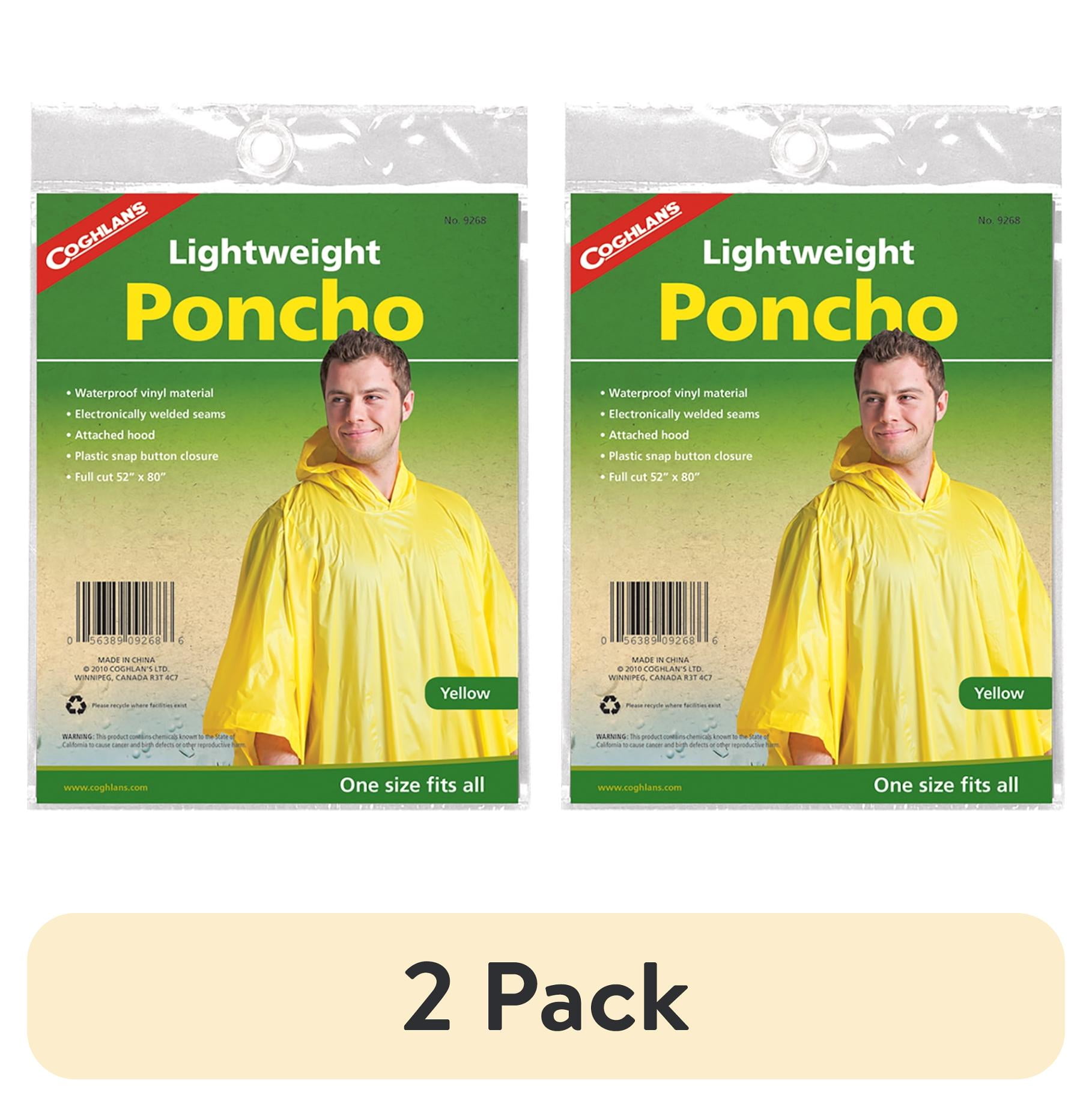 Coghlan's Rain Poncho in Blaze Orange