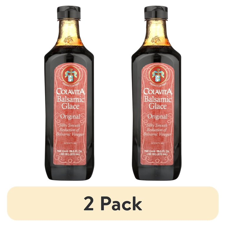 2 pack) Colavita Original Gluten Free Balsamic Vinegar Glaze, 29.5