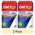 thumbnail image 1 of (2 pack) Cold-EEZE Plus Defense Natural Manuka Honey Lemon Lozenges, 25 Ct, 1 of 10