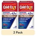 thumbnail image 1 of (2 pack) Cold-EEZE Plus Cold & Flu Symptom Relief Zinc Lozenges, Natural Mixed Berry, 25 Ct, 1 of 9