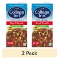 thumbnail image 1 of (2 pack) College Inn 50% Less Sodium Beef Broth, 32 oz Carton, 1 of 8