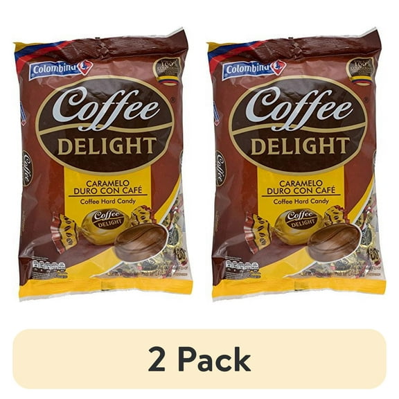 (2 pack) Colombina Coffee Delight Hard Candy, 50 Ea