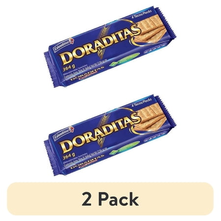 (2 pack) Colombina Crakenas Doraditas Crackers, 10.5 oz