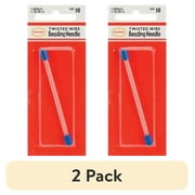 (2 pack) Colonial Needle Twisted Wire Beading Needles-Size 10 5/Pkg