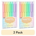 thumbnail image 1 of (2 pack) Colored Retractable Gel Pens, Shuttle Art 8 Pastel Ink Colors, Cute Pens 0.5mm Fine Point Quick Drying for Writing Drawing Journaling Note Taking, 1 of 8