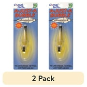 2 pack Comal A-Just-A-Bubble Fishing Float, Clear, 3/8 oz