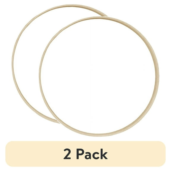 (2 pack) Comcraft Round Basketry Hoop-10"X.75"