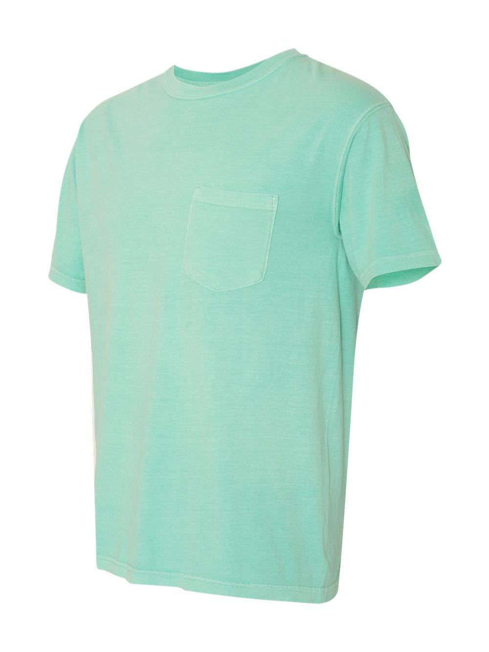 (2 pack) Comfort Colors - Garment-Dyed Heavyweight Pocket T-Shirt ...