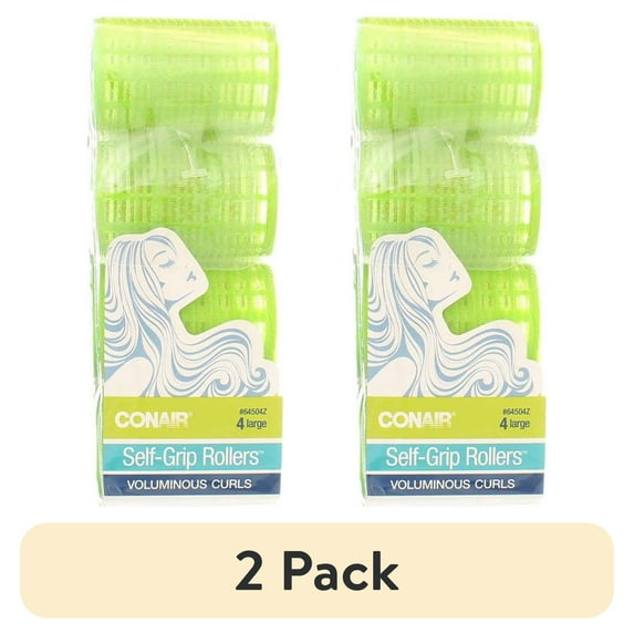 (2 pack) Con Lrg Slf Grip Rollers Size Ea