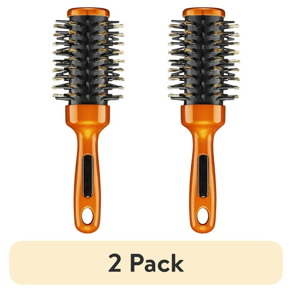 (2 pack) INFINITI PRO CONAIR Ultimate Root Booster Travel-Sized Round Hairbrush