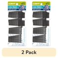 thumbnail image 1 of (2 pack) Conair Styling Essentials Bobby Pins, Black, 90 count, 1 of 3