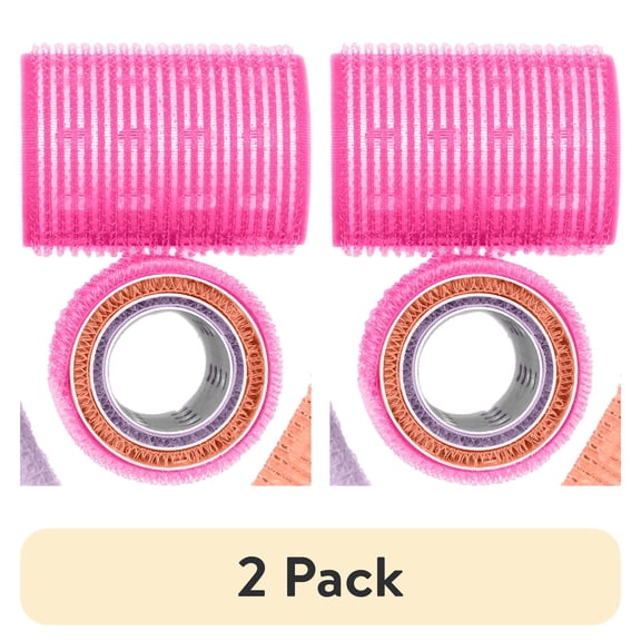 (2 pack) Conair Thermal Self-Grip Rollers, Assorted Sizes, Multicolor, 12 Count