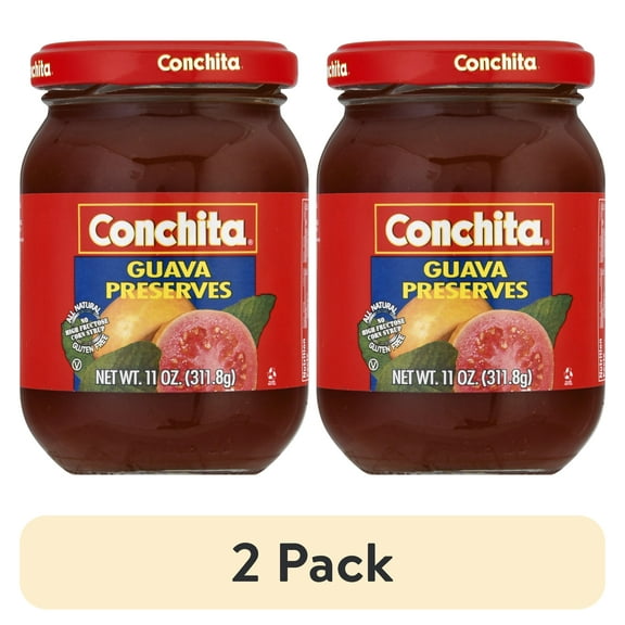 (2 pack) Conchita Guava Preserve 11.2 Ounce Glass Jar