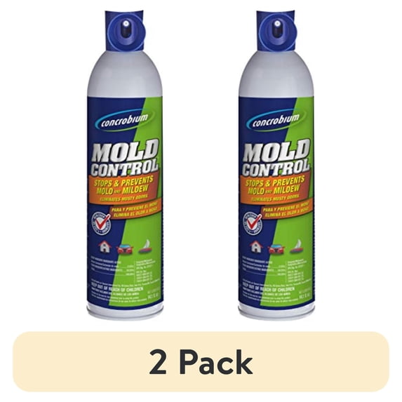 (2 pack) Concrobium Mold Control Aerosol Spray, 14.1 oz