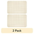 thumbnail image 1 of (2 pack) Conimar Ombre Texture, Reversible Individual Table Placemat, 17.13" x 11.25", Flexible Plastic, 1 of 7