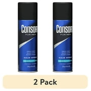2 pack Consort Unscented Extra Hold Hair Spray for Men, 8.3 oz., Shine Enhancing