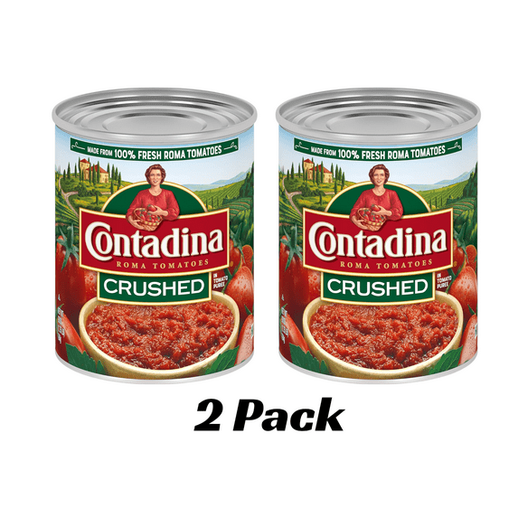 (2 pack) Contadina Crushed Tomatoes, 28 Oz