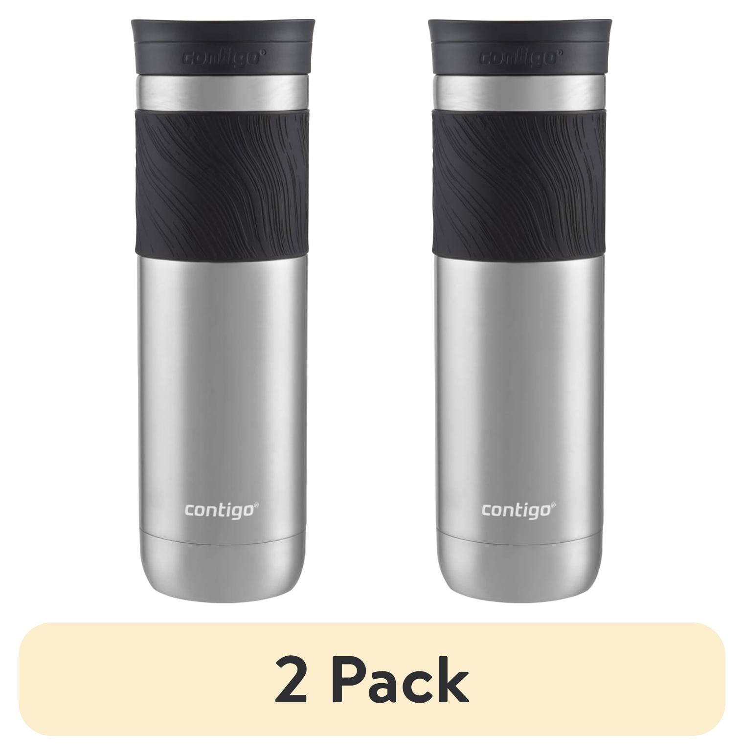 (2 pack) Contigo Byron 2.0 Stainless Steel Travel Mug with SNAPSEAL Lid Stainless Steel, 24 fl oz.