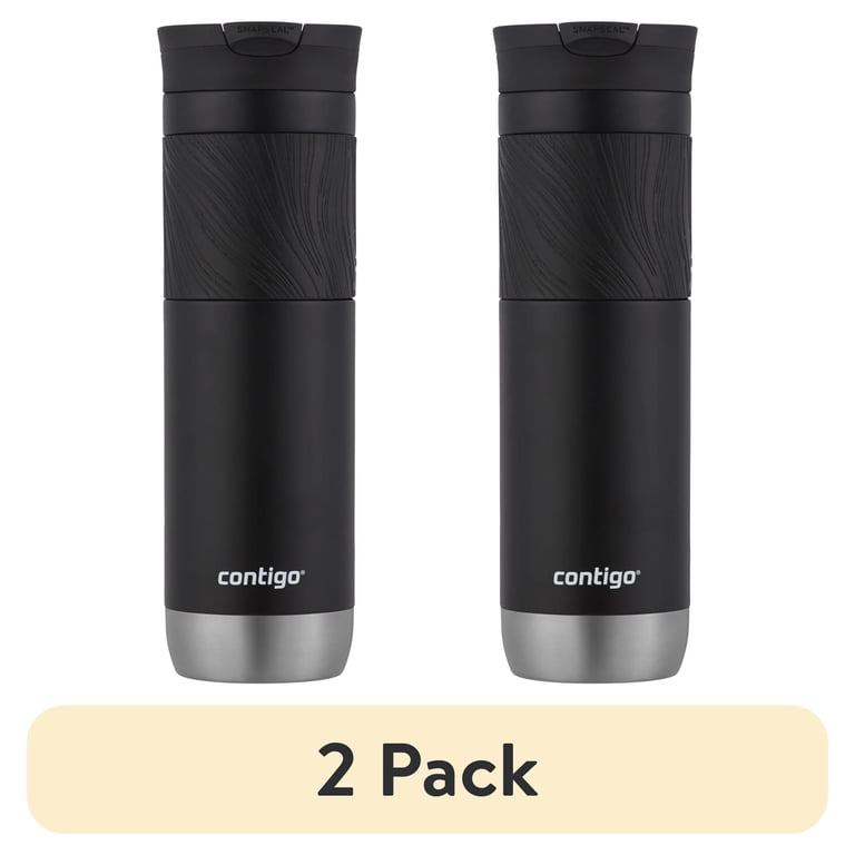 2 pack) Contigo Byron 2.0 Stainless Steel Travel Mug with SNAPSEAL